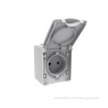 Screwless Terminal 2 round Pin French Electric Socket